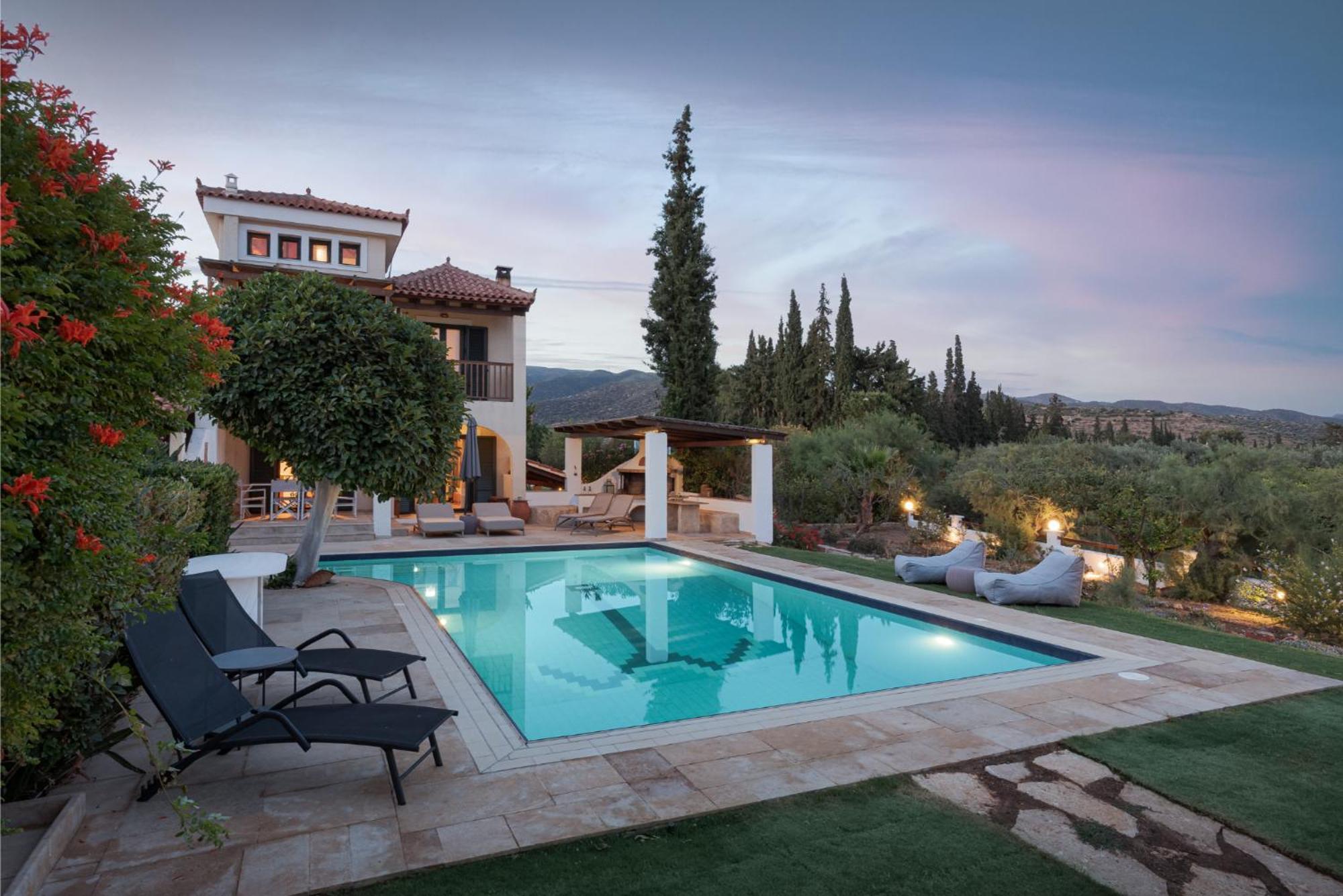 Villa Nefeli Thermisía Екстериор снимка