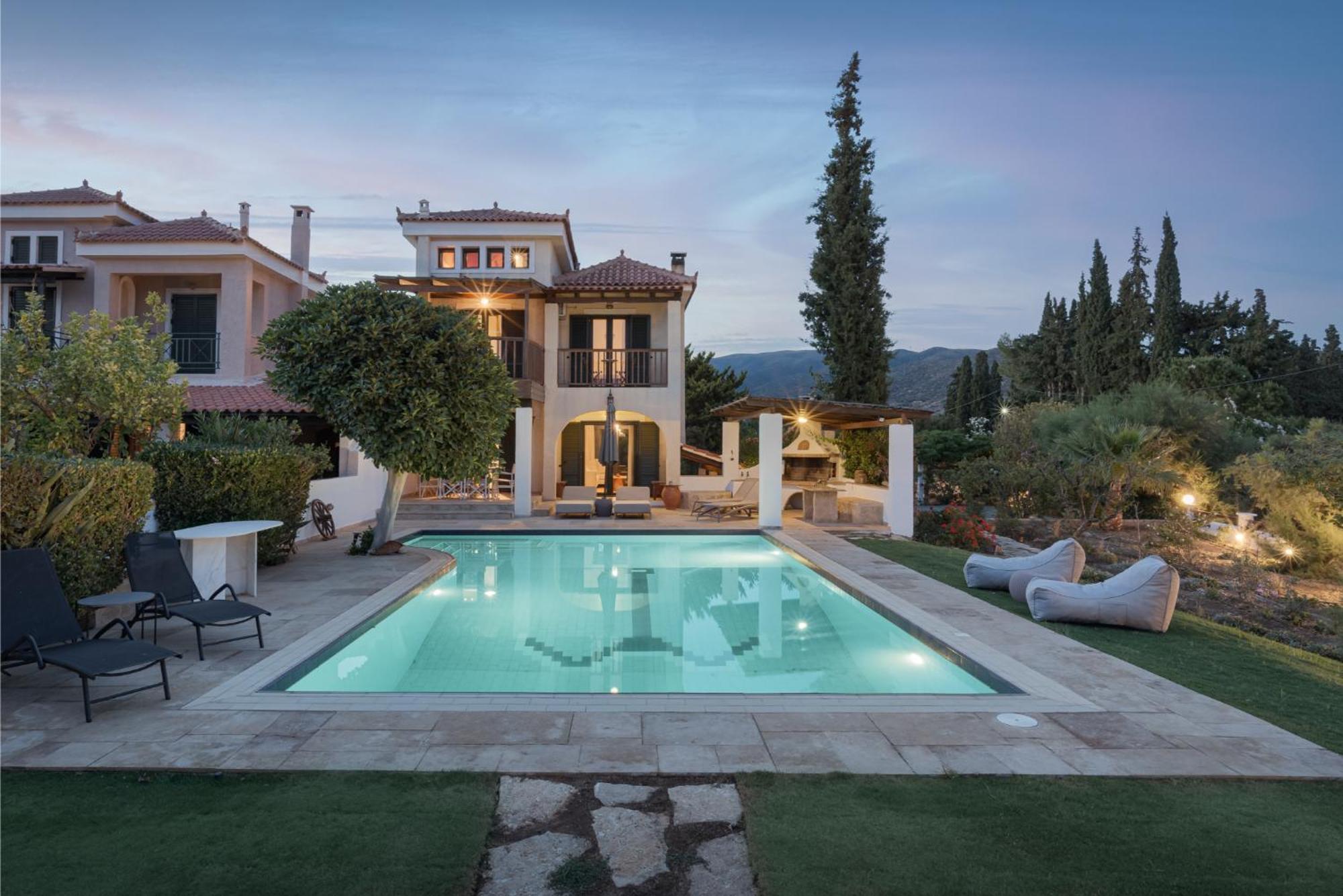 Villa Nefeli Thermisía Екстериор снимка